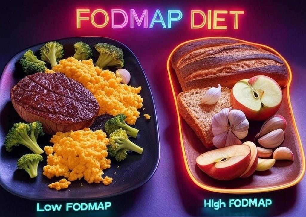 Examples of Low & High FODMAP foods