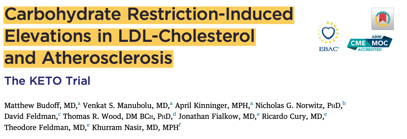 A study on Cholesterol and plaque